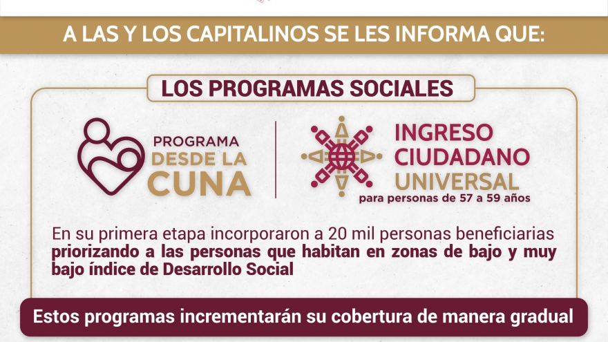 PROGRAMAS SOCIALES
